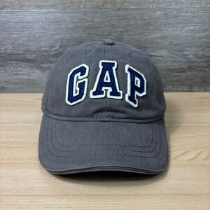 Gap Hat Cap Baby Gray Blue Vintage Arc Logo Kids Boys